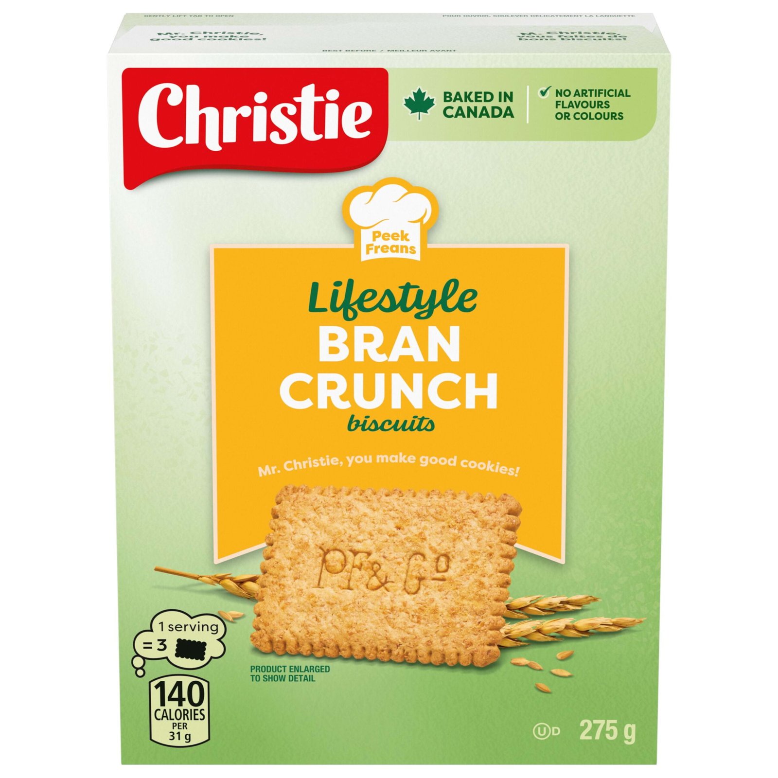 Peek Freans Lifestyle Bran Crunch Cookies. Biscuits. 275 g